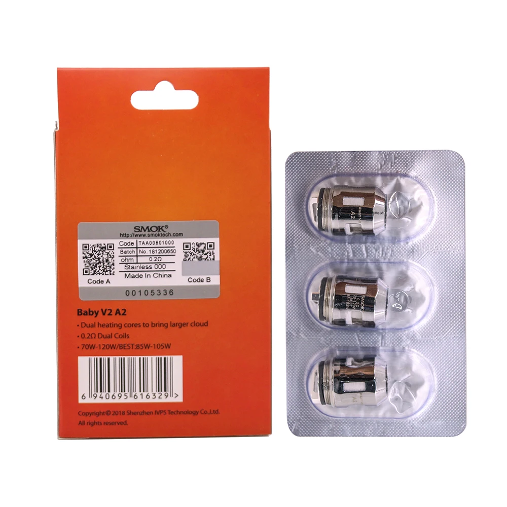 Электронных сигарет SMOK TFV8 Детские V2 S1 S2 A1 A2 головка катушки сопротивления ядро для V8 Детские V2 распылитель форсунки палка V9 max испаритель электронная сигарета