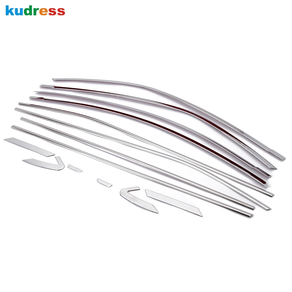 For Toyota Corolla (E170) 2013 2014 Stainless Steel Door Window Trim Centre Pillar Decoration Cover Sticker Car Accessories |