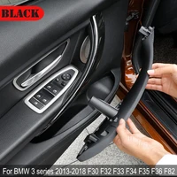 Car Accessories Auto Inner Doors Handle Pull Trim Cover For BMW 3 Series 2012-2017 F30 F80 F31 F32 F34 F35 51417279312