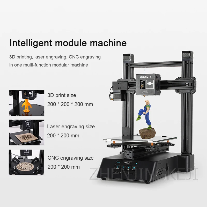 

Three-dimensional 3D Printer Laser CNC Sculpture Intelligent Modular Machine High-temperature Printing Equipment Practical Tools