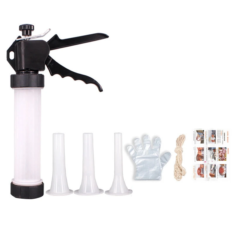 

Sausage Stuffer Manaul Machine Syringe Made Home Use Small Sausage Tool Sausage Filling Kitchen Meat Grinder