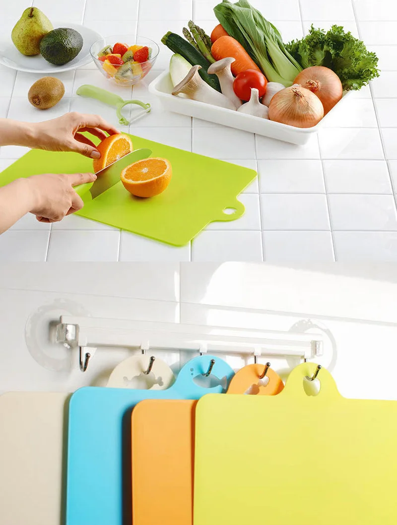 1 шт. пластиковая разделочная доска для еды разделочный блок кухонные