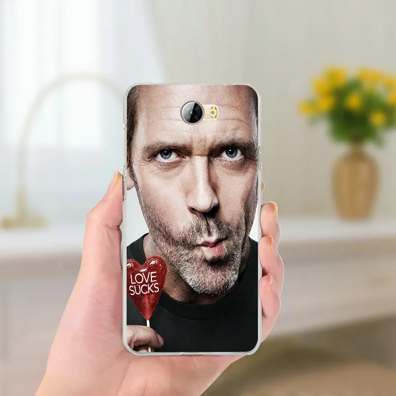 Силиконовые мягкие чехлы для телефона Dr Gregory House Hugh Laurie Brain Huawei P8 P9 P10 Mate 10 Pro Y5 Y6 Y3 II Y7