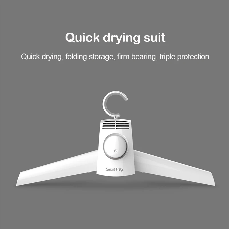 

Portable Mini Smart Clothes Hanger Dryer Electric Shoes Drying Rack Hangers Home Travel Foldable Laundry Tumble Dryer Machine