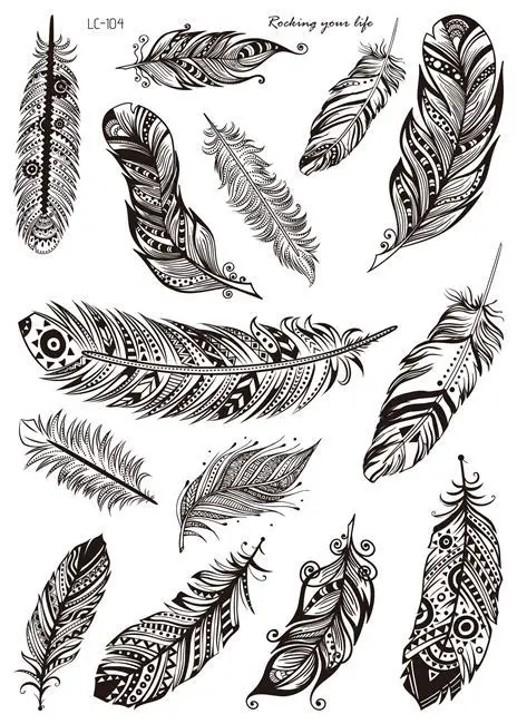 

Black tattoo stickers Retro hand back pattern tattoo stickers Mandala flower clavicle temporary tattoo stickers