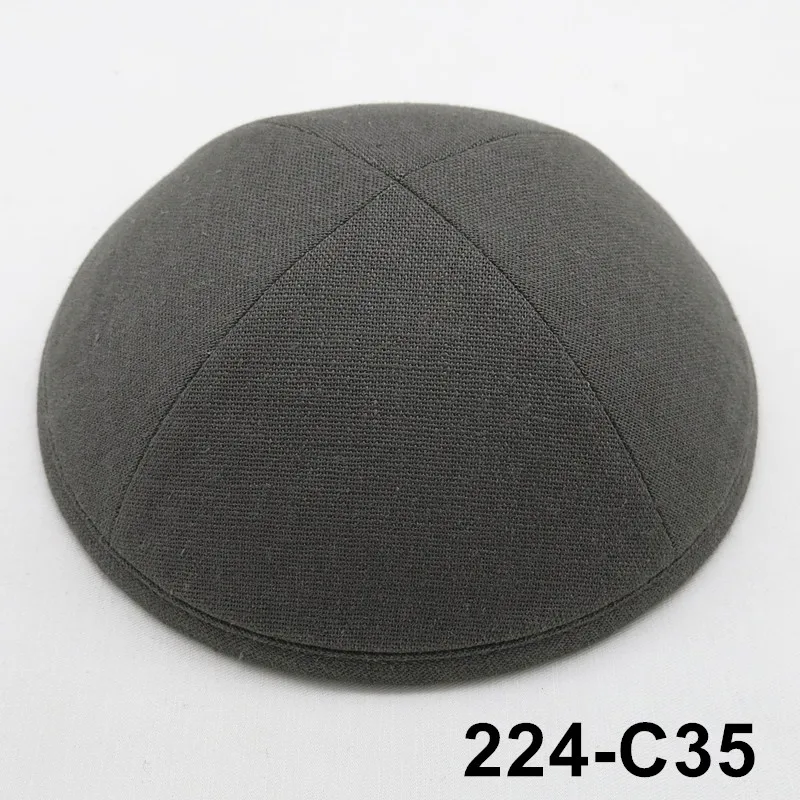Kippot Kippa Kippah Linen-2 Kipa19cm Skullies Yarmulke Beanies еврейская шляпа-Кепка с черепом при покупке более 5 лотов скидка be10
