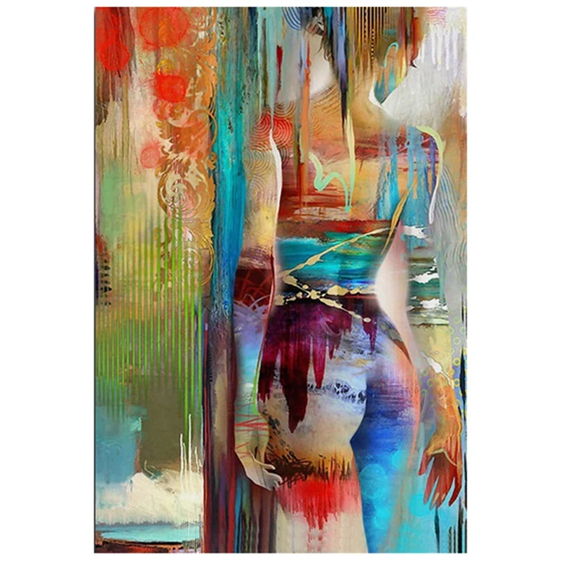 

Abstract Watercolor Lady Diamond Embroidery Women Diamond Painting Girl Bedroom Decor