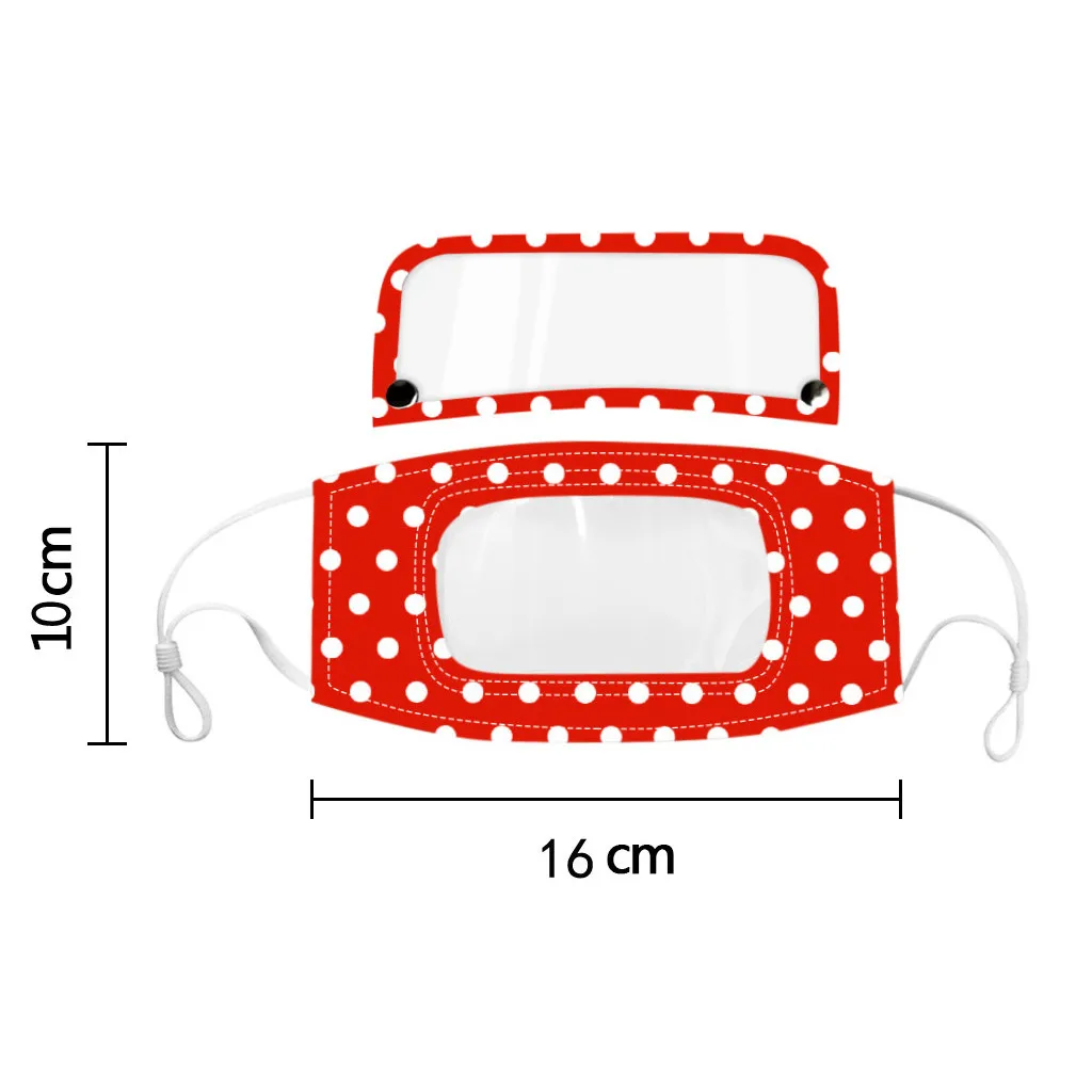 

1pc Children With Detachable Goggles Integrated Mask Transparent Outdoor Dust Mask Essential Masks For Cycling And Hiking #E1