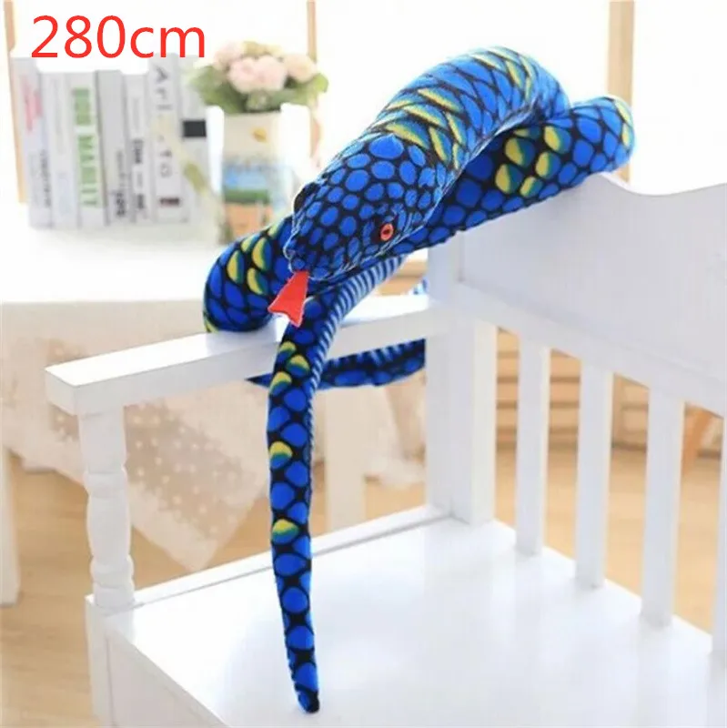 Имитация кобры и змеи питона плюшевые игрушки куклы мягкие животные мягкая