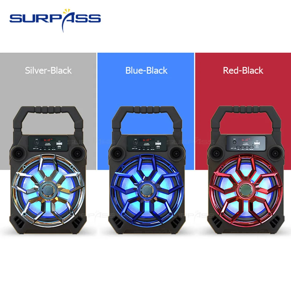 Портативная Высококачественная Bluetooth караоке система динамик на колесиках 6 5