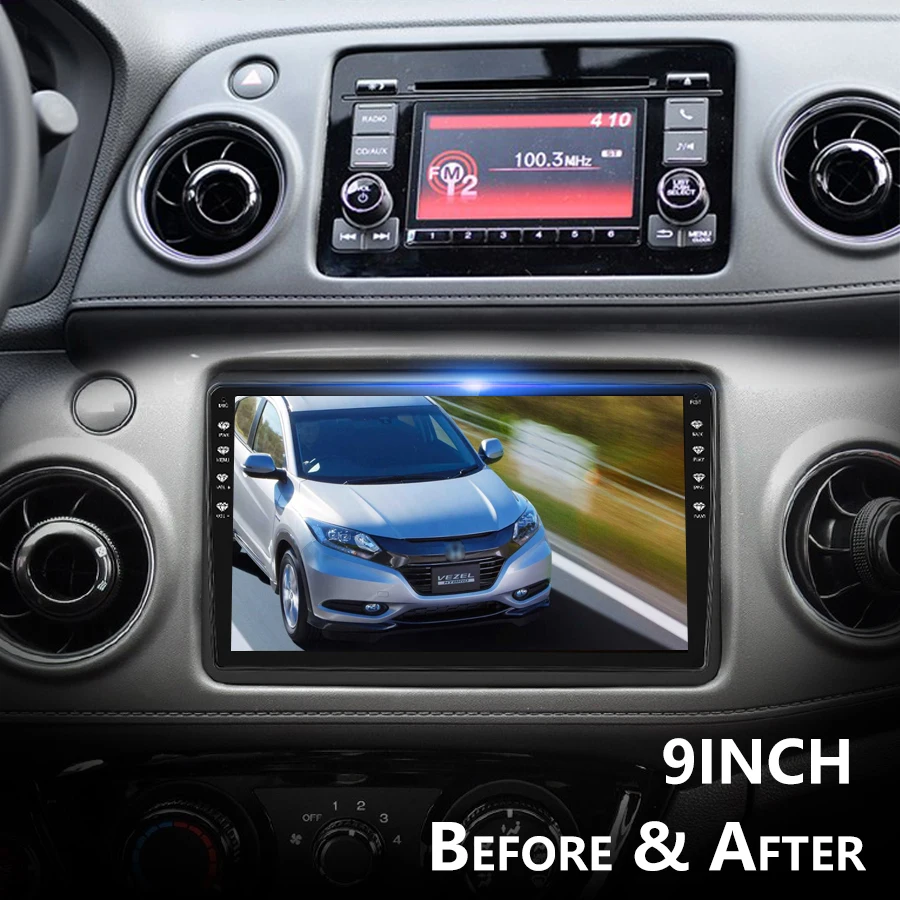 128 ГБ Android 11 стерео для Honda Vezel HR-V HRV 2014 Автомобильный Gps-магнитофон Радио