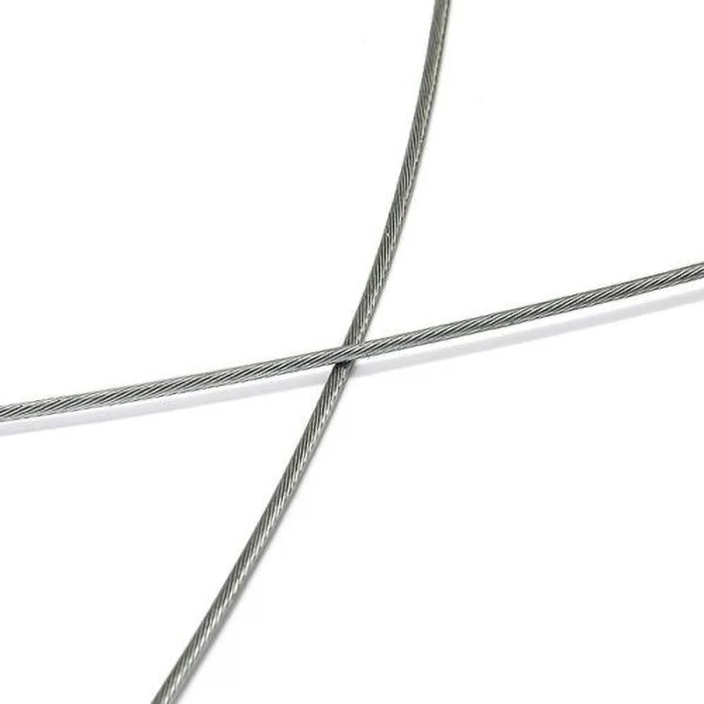 

10Pcs 1.75M MTB Bike Road Bike Bicycle Brake Line Bicycle Speed Line Fixed Gear Shifter Gear Brake Cable Sets Core Inner Wire