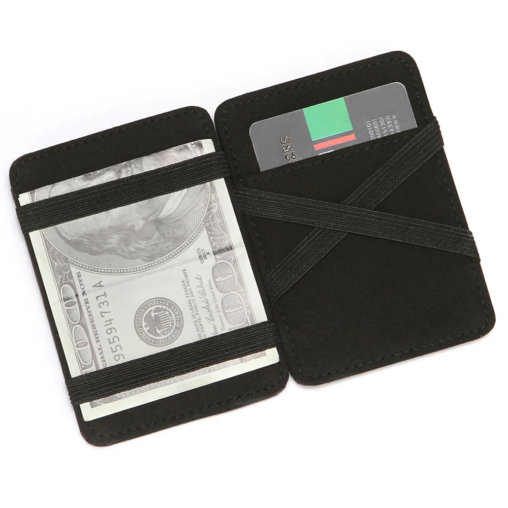 Кошелек CUIKCA Magic с резьбой унисекс волшебный кошелек на молнии для визиток