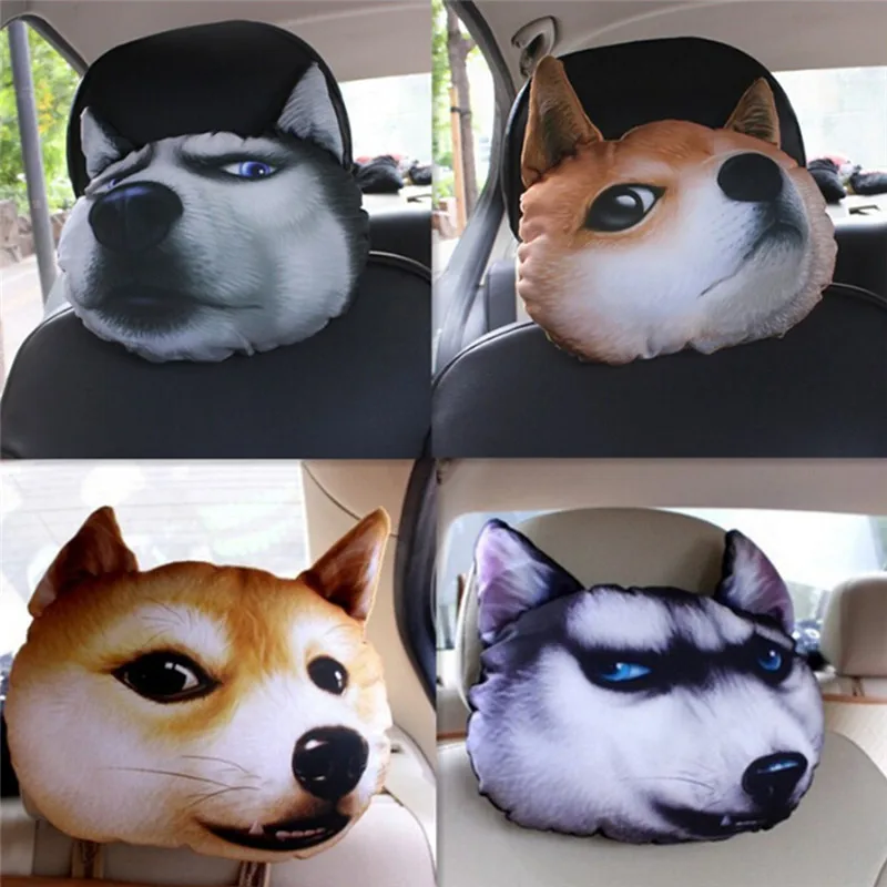 3D стайлинга автомобилей подголовник подушка голова Шея для отдыха спинки