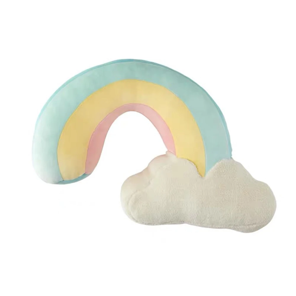 

Baby Pillow Cushion Home Decoration Cute Cloud Rainbow Sun Baby Room Decor Wall Hanging Christmas Gifts Photography Props