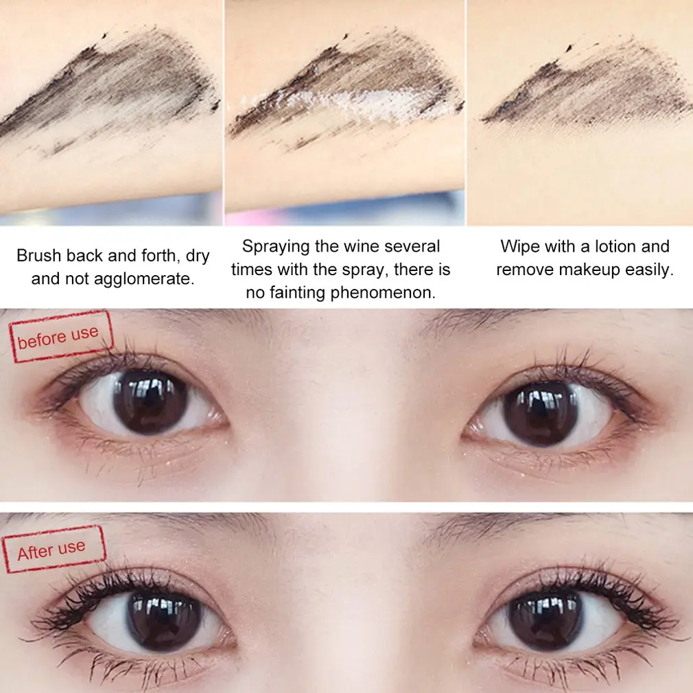 Тушь для ресниц в китайском стиле Водостойкая тушь с длинным изгибом стойкая к