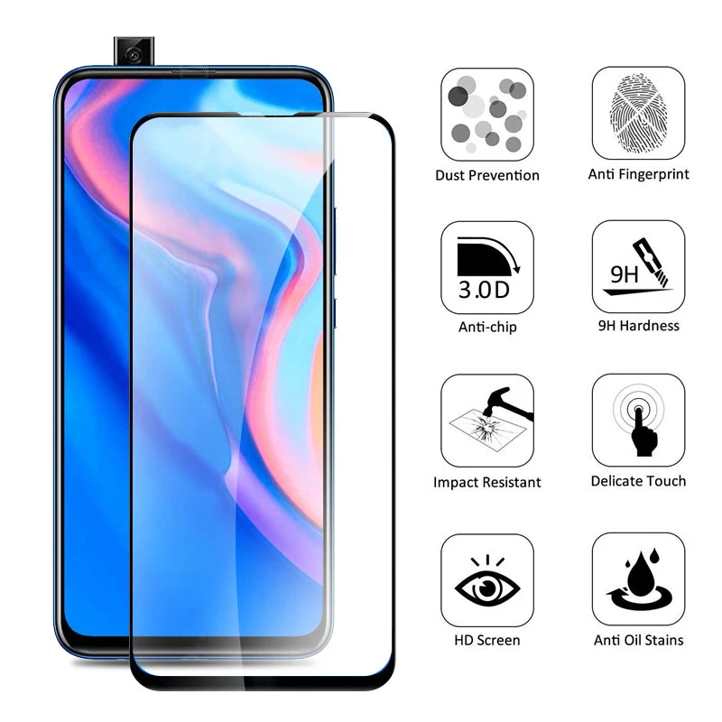 Чехол для huawei p smart z plus pro 2019 чехол из закаленного стекла на psmart sm at psmartz телефона huwei