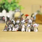 9 шт. мох микро пейзаж Декор кошка кукла эко бутылка Декор сад миниатюрные садовые ремесла фея