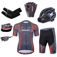 pro team cycling outfit men bike jersey set summer short sleeve sports suit mtb wear bicycle clothing male riding equipment