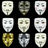 halloween masks cosplay v for vendetta hacker mask anonymous guy fawkes christmas adult kid festive masquerade film theme mask