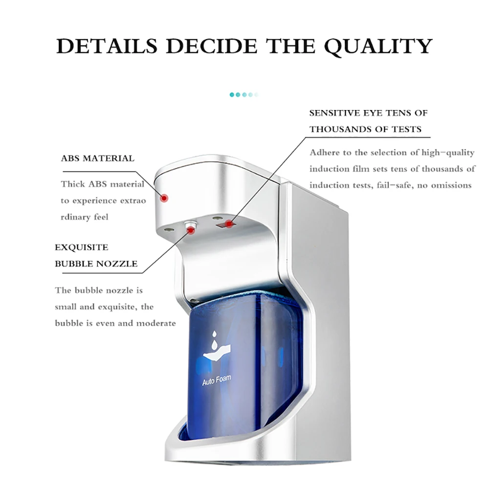 Автоматический диспенсер для мыла с инфракрасным датчиком движения