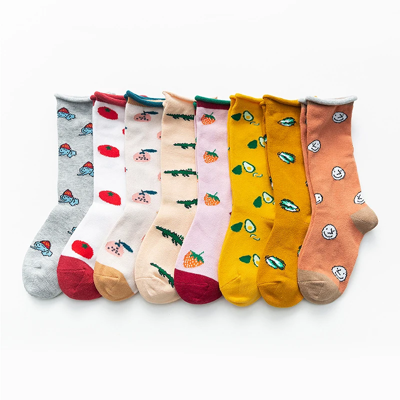 Детские гольфы длинные хлопковые носки для мальчиков и девочек ясельного