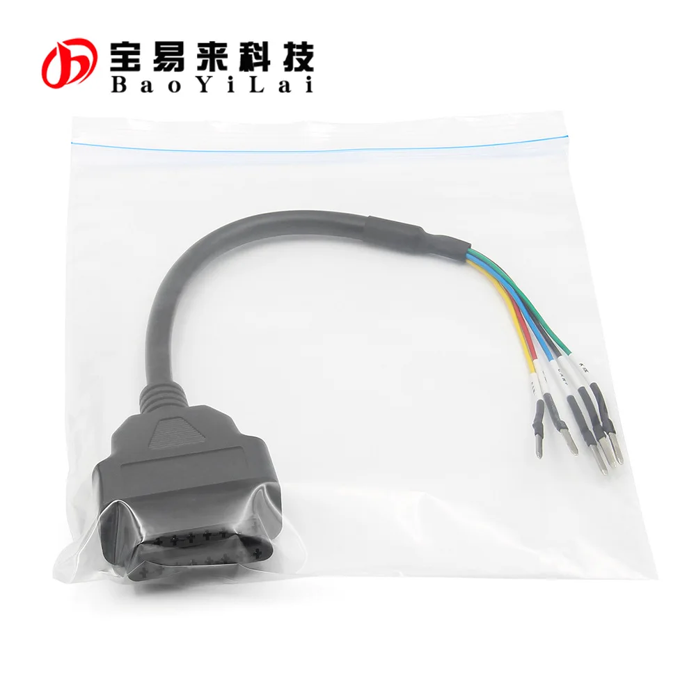 16-контактный разъем OBD для диагностики перемычек k + can |