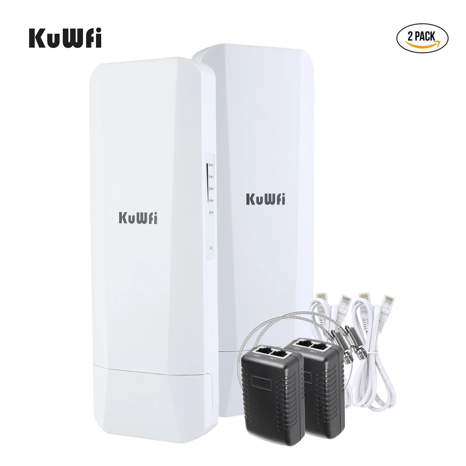 KuWFi открытый Wifi роутер 5 8G 900 Мбит/с беспроводной мост Wi Fi ретранслятор 3 км широкий