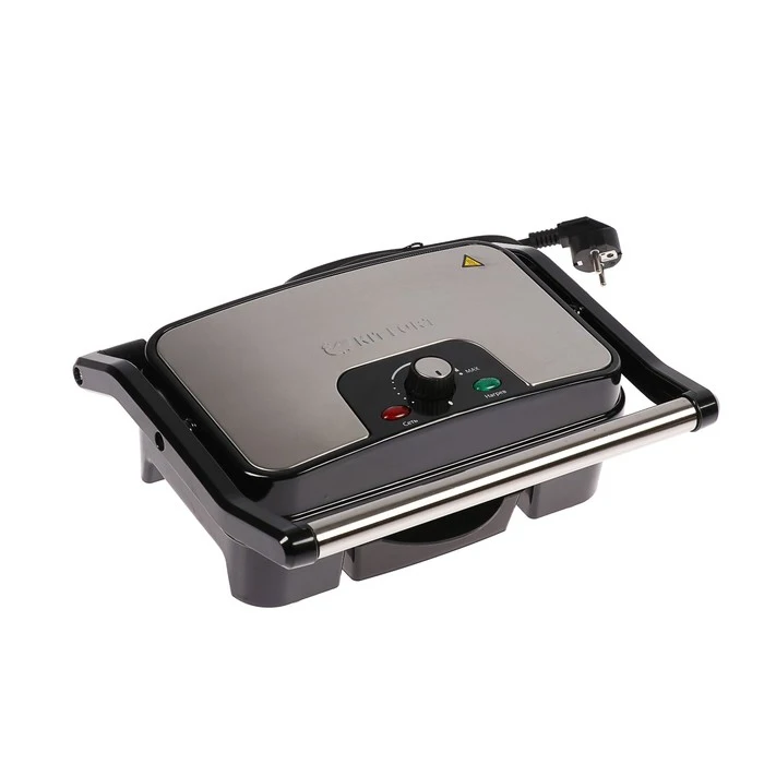 Гриль электрический Kitfort KT-1628 1500 Вт антипригарное покрытие 27х17 см 4210311 | Бытовая