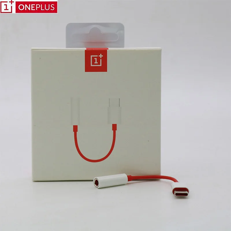 Оригинальный адаптер для наушников Oneplus с разъемом типа C на 3 5 мм кабель