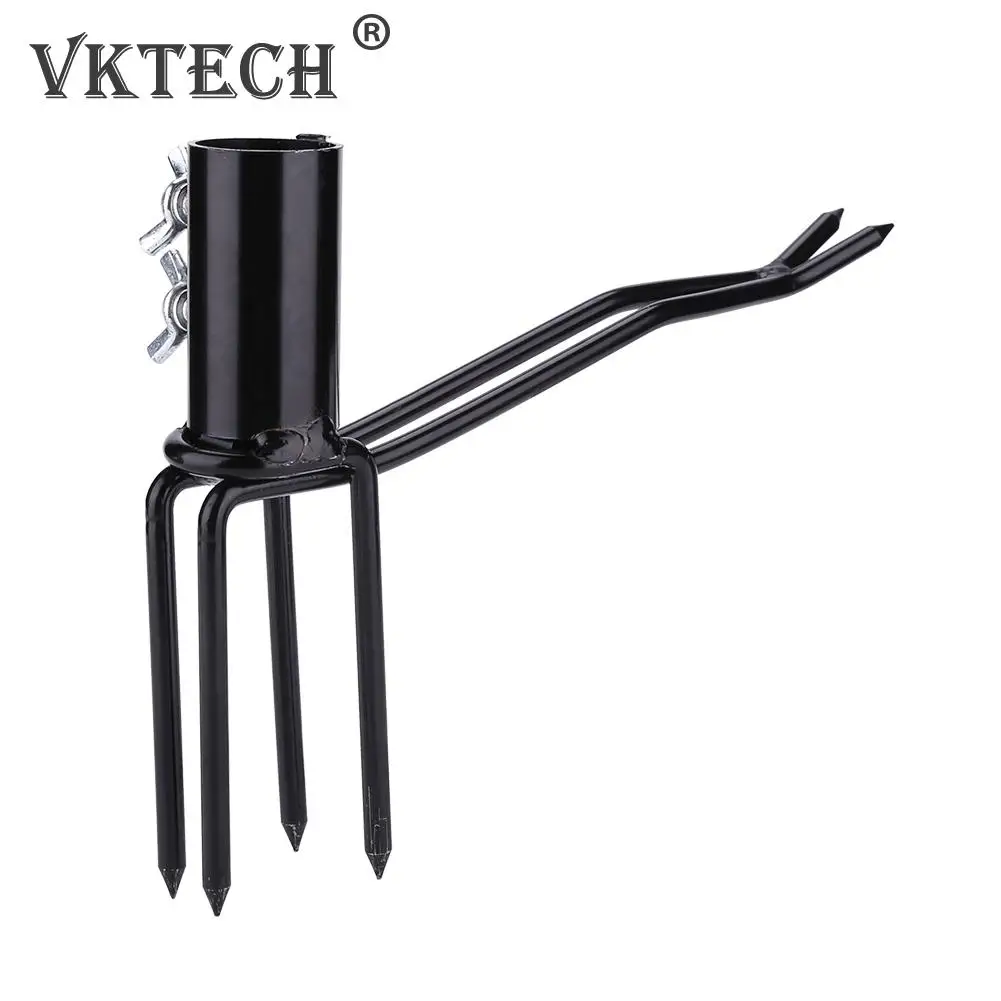 

4 Claw Lightweight Metal Weeder Manual Vertical Weeding Hook Standing Weed Puller Tool Standing for Garden Lawn Yard