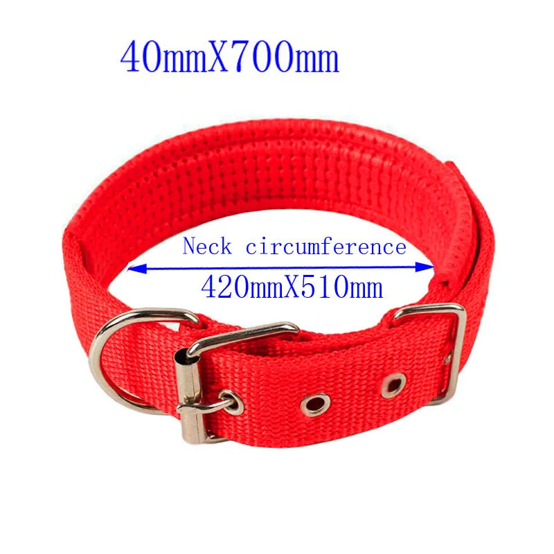 Ошейник для собак удобный регулируемый нейлоновый ошейник маленьких и больших 4