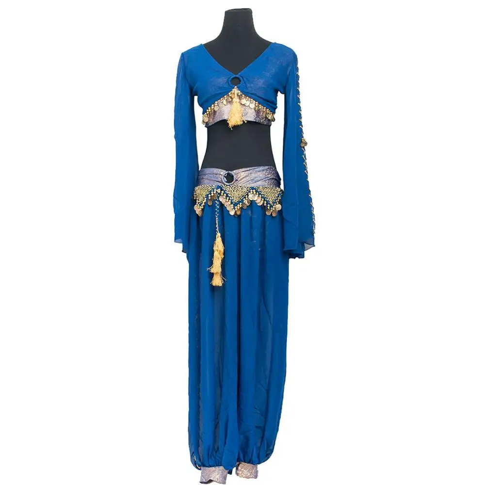 Новое поступление женский дешевый набор костюма для танца живота восточных