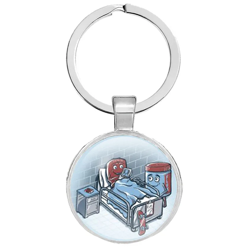 2019 NEW Flux Compression Keychains Back To The Future Keychain Fashion Capacitor Physicals Key Chain Gifts Jewelry | Украшения и