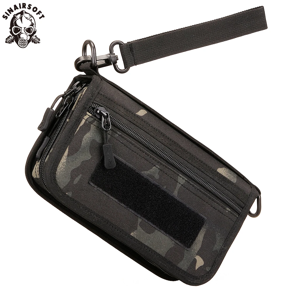 SINAIRSOFT Тактический дорожный кошелек сумки паспорт 6 дюймов камуфляжный чехол для