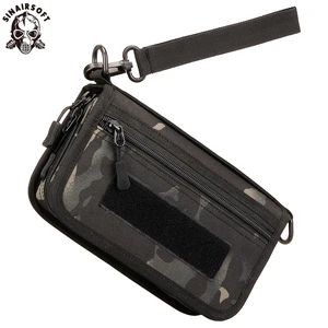 Тактический дорожный кошелек SINAIRSOFT, сумка для паспорта 6 дюймов, камуфляжная Сумочка для телефона, нейлоновый кошелек, аксессуары для кемпинга