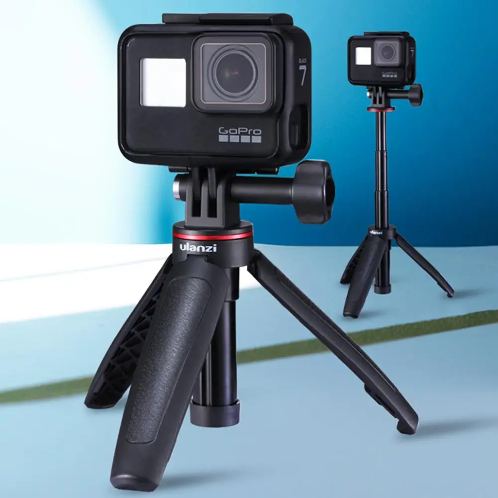 Мини штатив для Go Pro 9 портативный подставка с ручкой Gopro Hero 8 7 6 черная ручка экшн