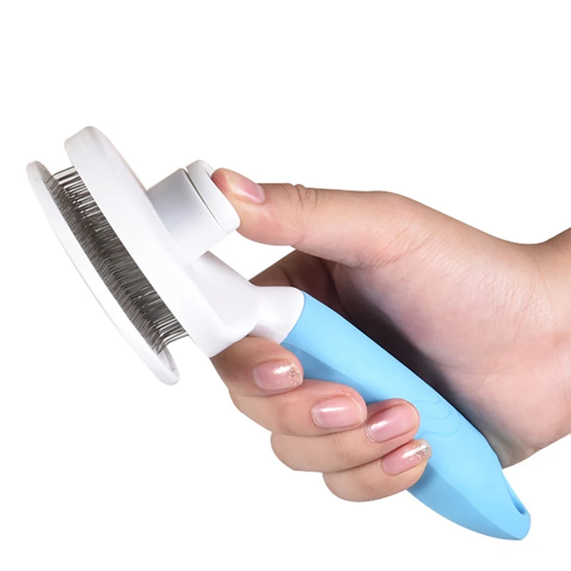 Расческа для домашних животных щетка самоочистки профессиональная груминга