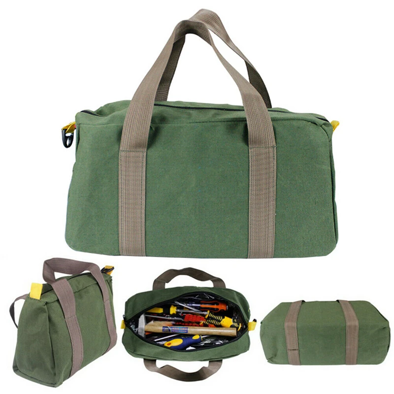 

1Pcs Portable Waterproof Oxford Canvas Hand Tool Storage Carry Bags Pliers Metal Toolkit Parts Hardware Parts Organizer Tool Bag