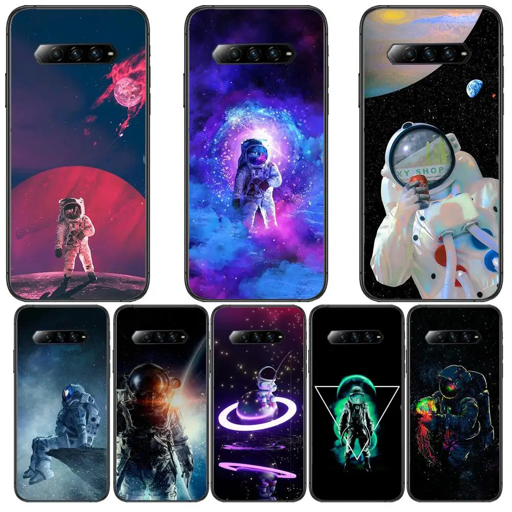 

Space journey Phone Case For xiaomi redmi Black Shark 4 Pro 2 3 3s Cases Helo Black Cover Silicone Back Prett mini cover funda
