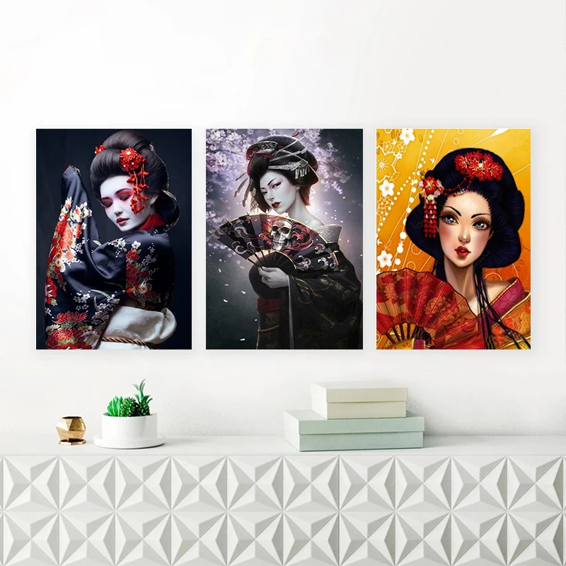 Японское кимоно geisha для украшения дома | Дом и сад