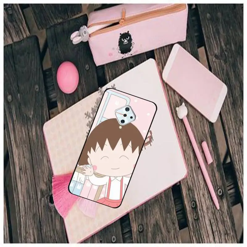 

LJHYDFCNB Chibi Maruko Phone Case For Vivo X9 9s 20 Plus Y97 83 75 71 69 V15 V17 V5 S