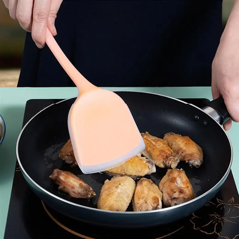 

1Piece Food Grade Silicone Shovel Non-Stick Cake Pastry Cooking Utensils Flexible Cooking Utensils Kitchen Cooking Tool Supplies