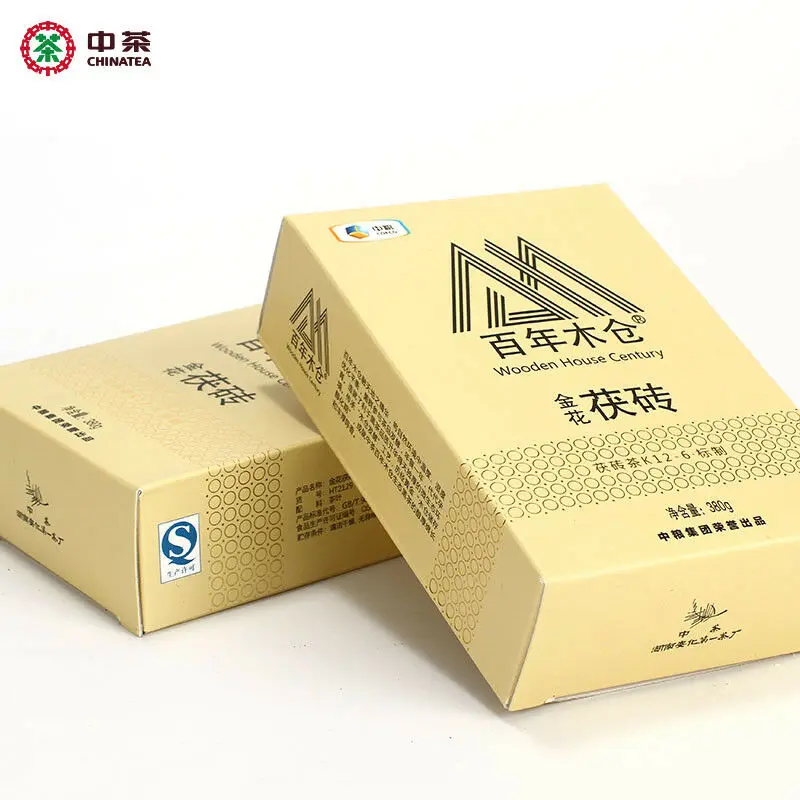 Золотой цветочный чай Фу кирпич темно Хунань аньхуа Цзиньхуа фу Чжуань 380 г K12 6| |