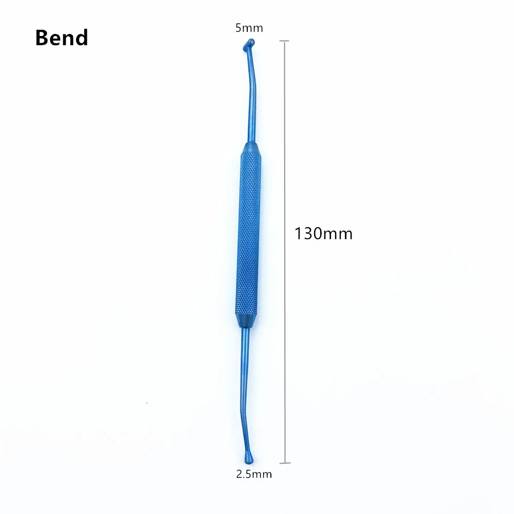 Двухсторонний титановый клеральный Депрессор офтальмологический хирургический