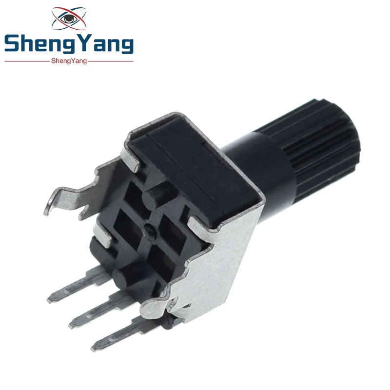 ShengYang 10 шт. Rv09 вертикальный 12 5 мм вал 1k 2k 5k 10k 20k 50k 100k 0932 регулируемый резистор 9 тип 3