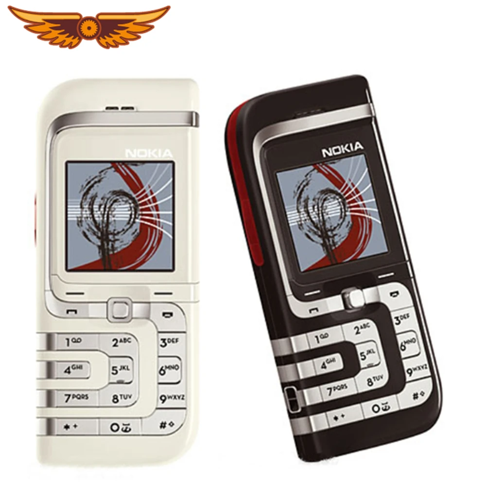 Оригинальный разблокирована Nokia 7260 с одинарным сердечником FM радио 760 мАч