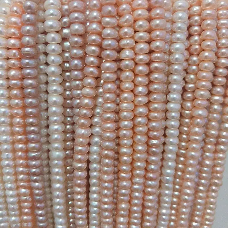 Оптовая продажа натуральный пресноводный нерегулярные нити форма риса