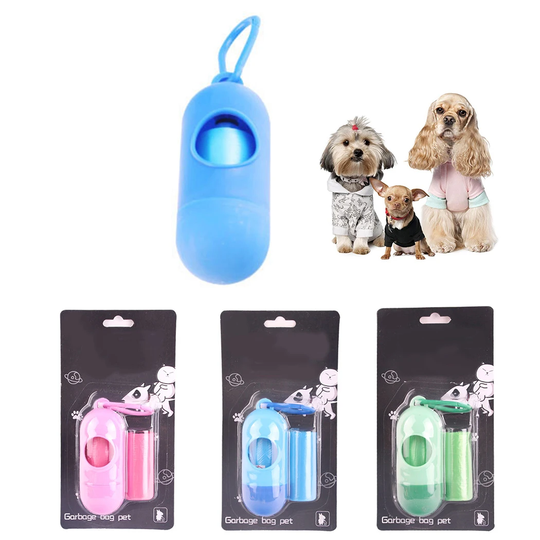 

Mini Pet Dog Garbage Bags Dog Products Dispensador Bolsas Safe Non-toxic Mascotas Waste Poop Bag Perro Pets Clean Accessories