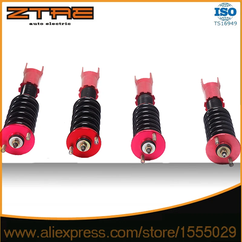 Высококачественные амортизаторы регулируемый комплект подвески Coilover для Honda S2000